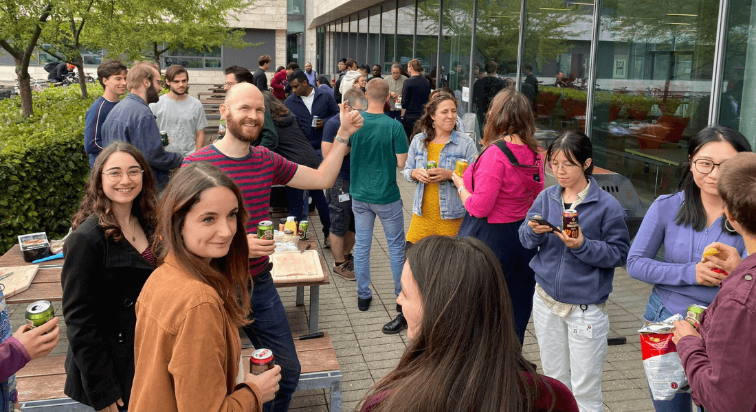 Group photo of BIO Postdoc Network members