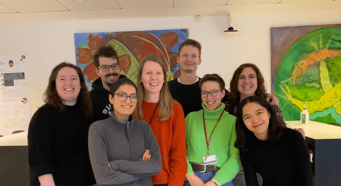 Group photo of BIO Postdoc members.