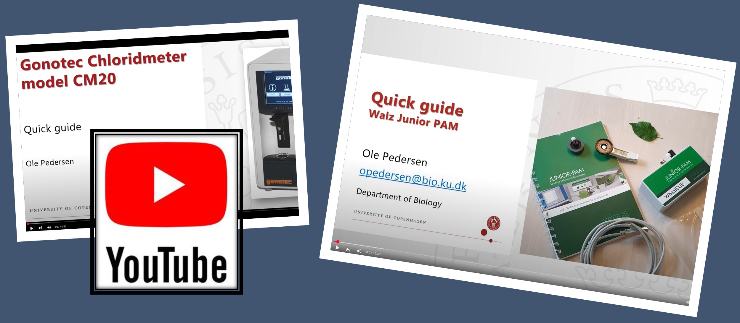 YouTube quick guides
